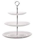 Cosy & Trendy Etagere / Serveertoren Retro - Glas - ø 18, 25 & 29 cm - 3 Laags