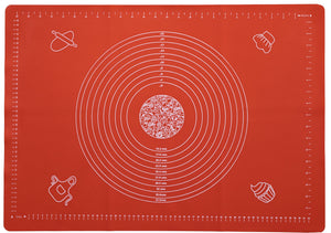 Sareva Bakmat - Siliconen - Rood -  70 x 50 cm - Ook geschikt als ovenmat
