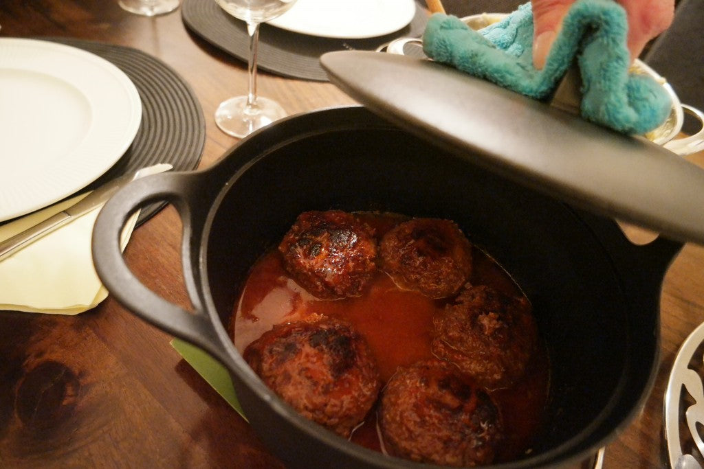 Gehaktballen met een Sinterklaasdraai