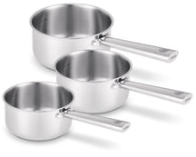 Beka Steelpannenset Cicla RVS 3-Delig ø 16, 18 & 20 cm - geschikt voor alle warmtebronnen
