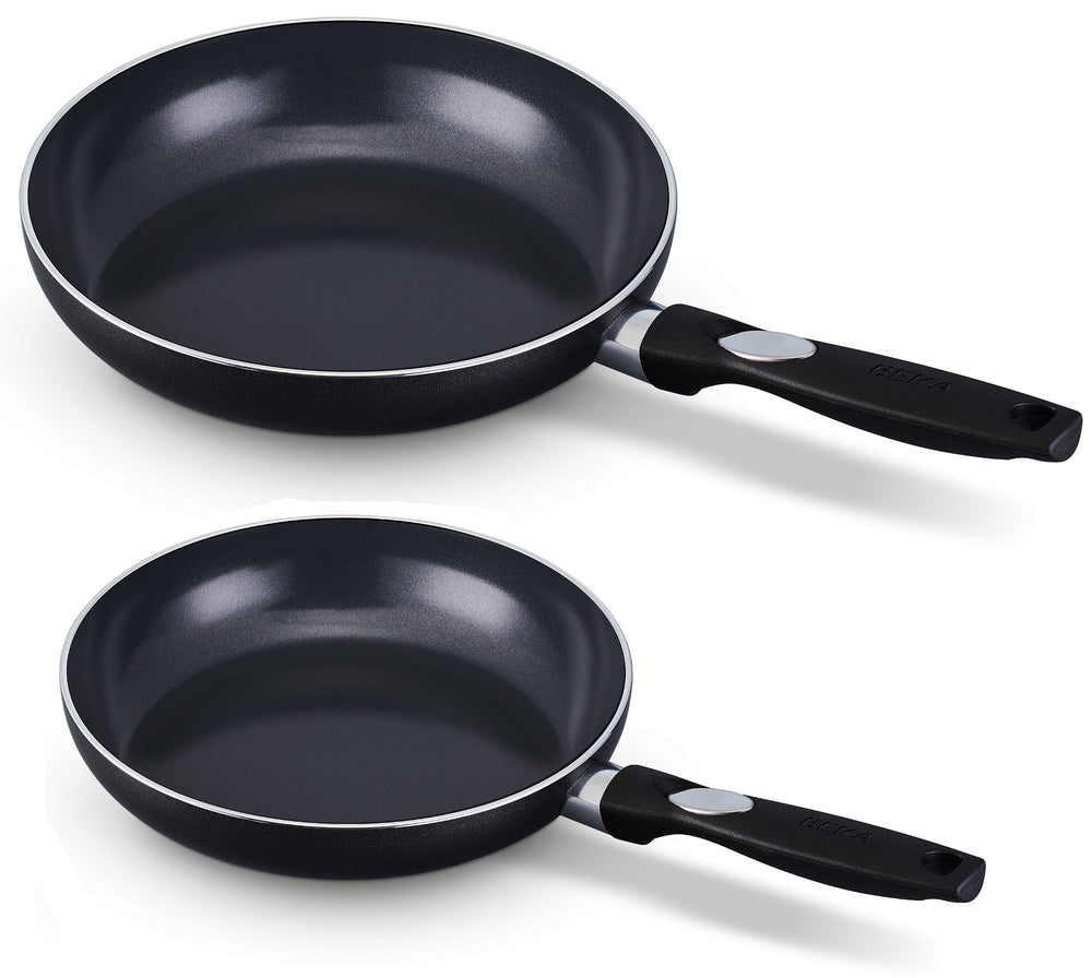 Koekenpannenset Pro Inductie 2-Delig ø 24 & 28 cm - keramische anti-aanbaklaag