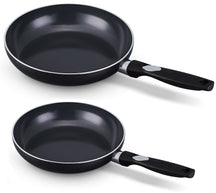 Koekenpannenset Pro Inductie 2-Delig ø 24 & 28 cm - keramische anti-aanbaklaag