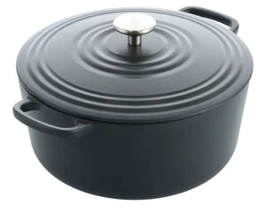BK Braadpan Bourgogne Earl Grey Gietijzer ø 24 cm / 4.2 Liter