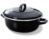 BK Braadpan Fortalit Emaille Zwart ø 30 cm / 5 Liter