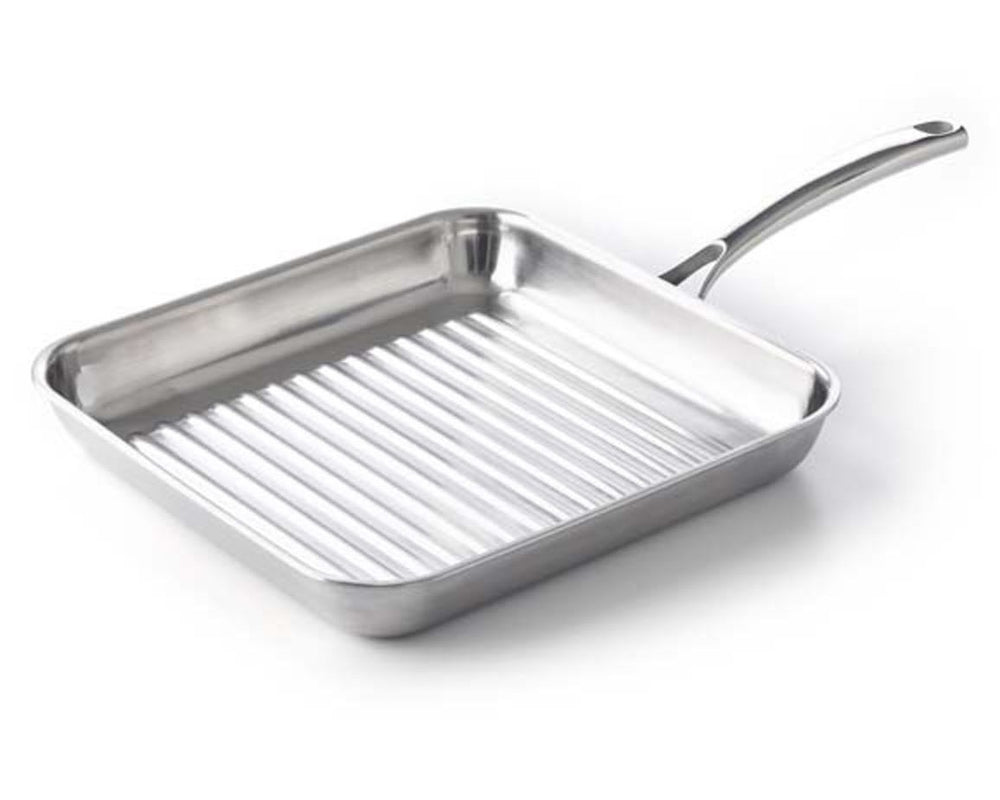 BK Grillpan Superior Tri-Ply RVS 28 x 28 cm