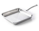 BK Grillpan Superior Tri-Ply RVS 28 x 28 cm - zonder anti-aanbaklaag