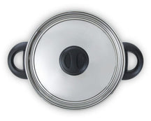 BK Kookpan Karaat+ RVS ø 18 cm / 2.1 Liter - zijaanzicht