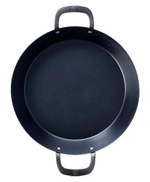 BK Paellapan Black Steel Plaatstaal ø 38 cm - bovenaanzicht