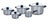 BK Pannenset Karaat+ RVS 5-delig - Kookpan ø 16, 18 & 20 cm, Steelpan ø 16 cm & Soeppan ø 24 cm