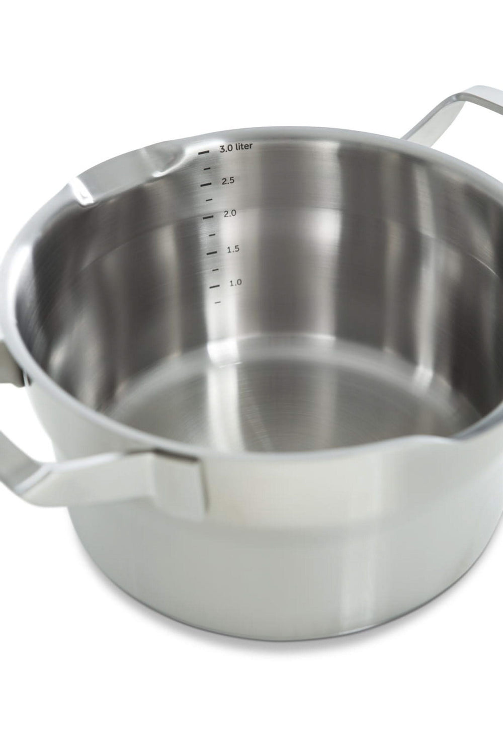 BK Pannenset Premium+ RVS 4-delig - Kookpan ø 16, 18 & 20 cm & Steelpan ø 16 cm - binnenkant