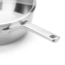 BK Sauteuse Peter Goossens Maestro 3-Ply RVS ø 24 cm / 3.4 Liter - met deksel - detail 2