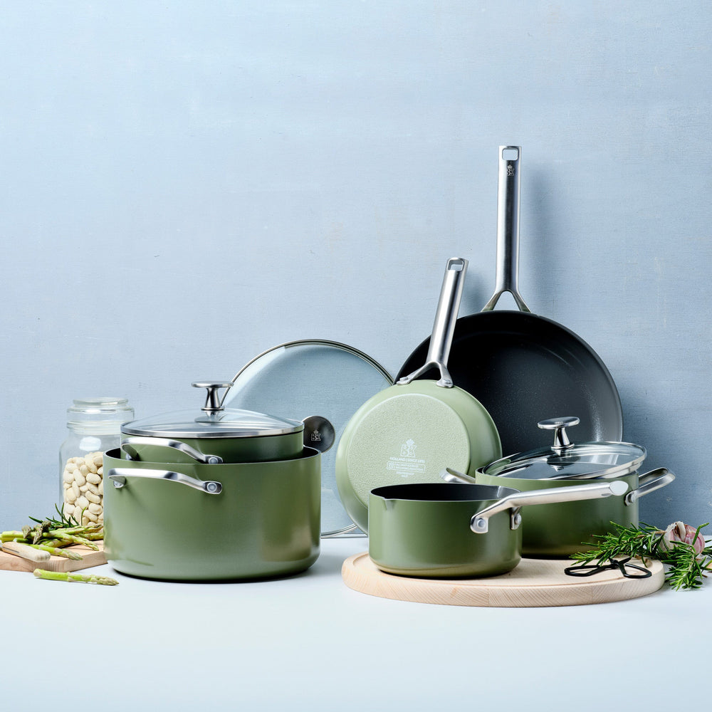 BK Wokpan Sublime Olive Green ø 28 cm - sfeerbeeld 2