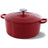 BK Braadpan Bourgogne Chili Red Gietijzer ø 26 cm / 5.3 Liter - geëmailleerde anti-aanbaklaag