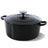 BK Braadpan Bourgogne Jet Black Gietijzer ø 24 cm / 4.2 liter - geëmailleerde anti-aanbaklaag