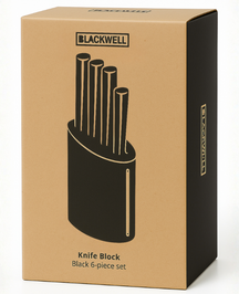 Blackwell Messenblok - Koksmes, Broodmes, Vleesmes, Officemes & Schilmes 6-delig