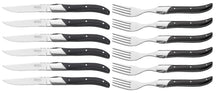 Blackwell Steakbestek Laguiole - Steakmessen & Steakvorken - Pakkahout - 12 Stuks