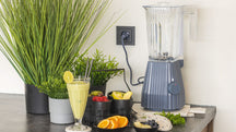 Alessi Blender Plissé Grijs - 1.5 liter - 700 W - Michele de Lucchi - MDL09 G