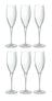 Bormioli Rocco Champagneglazen - Flutes - Premium - 260 ml - 6 stuks
