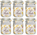 Bormioli Rocco Weckpotten Fido 11 x 11 cm / 1 liter - 6 stuks