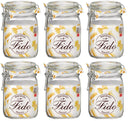 Bormioli Rocco Weckpotten Fido 11 x 11 cm / 1 liter - 6 stuks