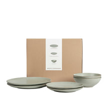 Broste Copenhagen Serviesset Nordic Marsh 6-delig / 2 personen - 2 dinerborden, 2 ontbijtborden en 2 kommen