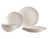 Broste Copenhagen Serviesset Nordic Vanilla 6-delig / 2 personen - 2 dinerborden, 2 ontbijtborden en 2 kommen