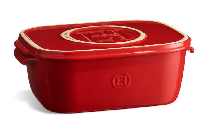 Emile Henry Kaasdoos Grand Cru - Aardewerk - 31 x 20 x 11 cm / 3.5 liter
