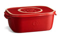 Emile Henry Kaasdoos Grand Cru - Aardewerk - 31 x 20 x 11 cm / 3.5 liter