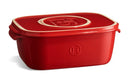 Emile Henry Kaasdoos Grand Cru - Aardewerk - 31 x 20 x 11 cm / 3.5 liter