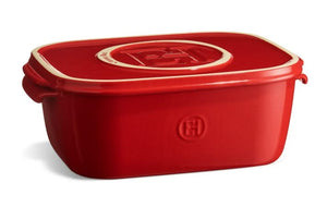 Emile Henry Kaasdoos Grand Cru - Aardewerk - 31 x 20 x 11 cm / 3.5 liter