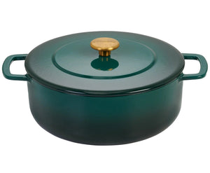 Combekk Braadpan met deksel Gietijzer Holly Green ø 28 cm / 5.3 Liter