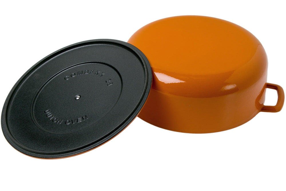 Combekk Braadpan Gietijzer Orange ø 28 cm / 5.3 Liter - onderaanzicht