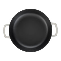Combekk Braadpan met deksel Gietijzer Sand ø 28 cm / 5.3 Liter - binnenkant