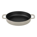 Combekk Koekenpan Skillet met 2 grepen Gietijzer Sand ø 24 cm - geëmailleerde anti-aanbaklaag