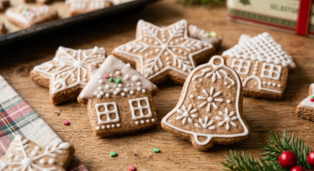 Knapperige speculaaskoekjes met een echte Duits tintje