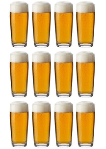 Cookinglife Bierglazen Fluitje 190 ml - 12 stuks