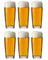 Cookinglife Bierglazen Fluitje 190 ml - 6 stuks