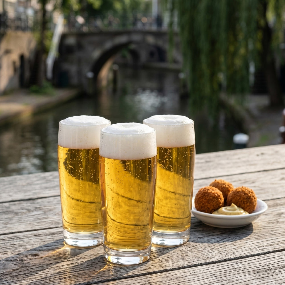 Cookinglife Bierglazen Fluitje 190 ml - 6 stuks