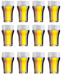 Cookinglife Engelse Bierglazen Nonic 340 ml - 12 stuks