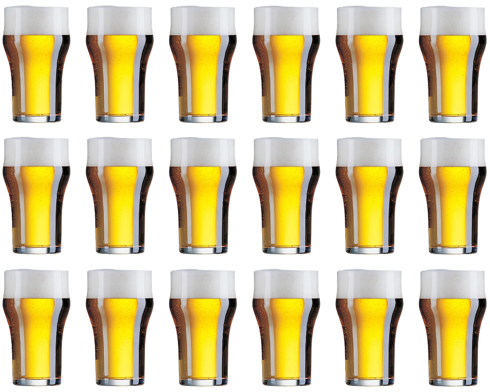 Cookinglife Engelse Bierglazen Nonic 340 ml - 18 stuks