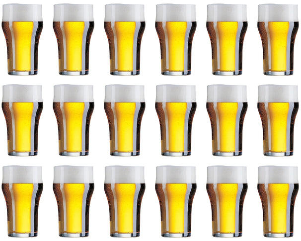 Cookinglife Engelse Bierglazen Nonic 340 ml - 18 stuks