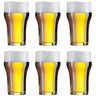 Cookinglife Engelse Bierglazen Nonic 340 ml - 6 stuks