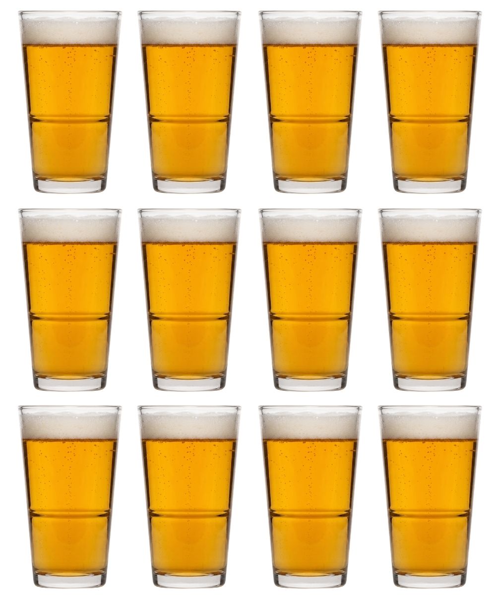Cookinglife Bierglazen Vaasje / Amsterdammer 340 ml - 12 stuks