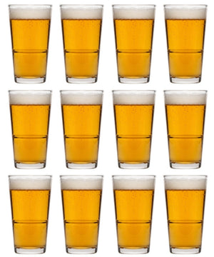 Cookinglife Bierglazen Vaasje / Amsterdammer 340 ml - 12 stuks