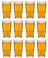 Cookinglife Bierglazen Vaasje / Amsterdammer 340 ml - 12 stuks