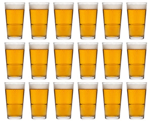 Cookinglife Bierglazen Vaasje / Amsterdammer 340 ml - 18 stuks