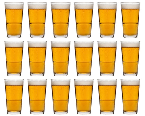 Cookinglife Bierglazen Vaasje / Amsterdammer 340 ml - 18 stuks