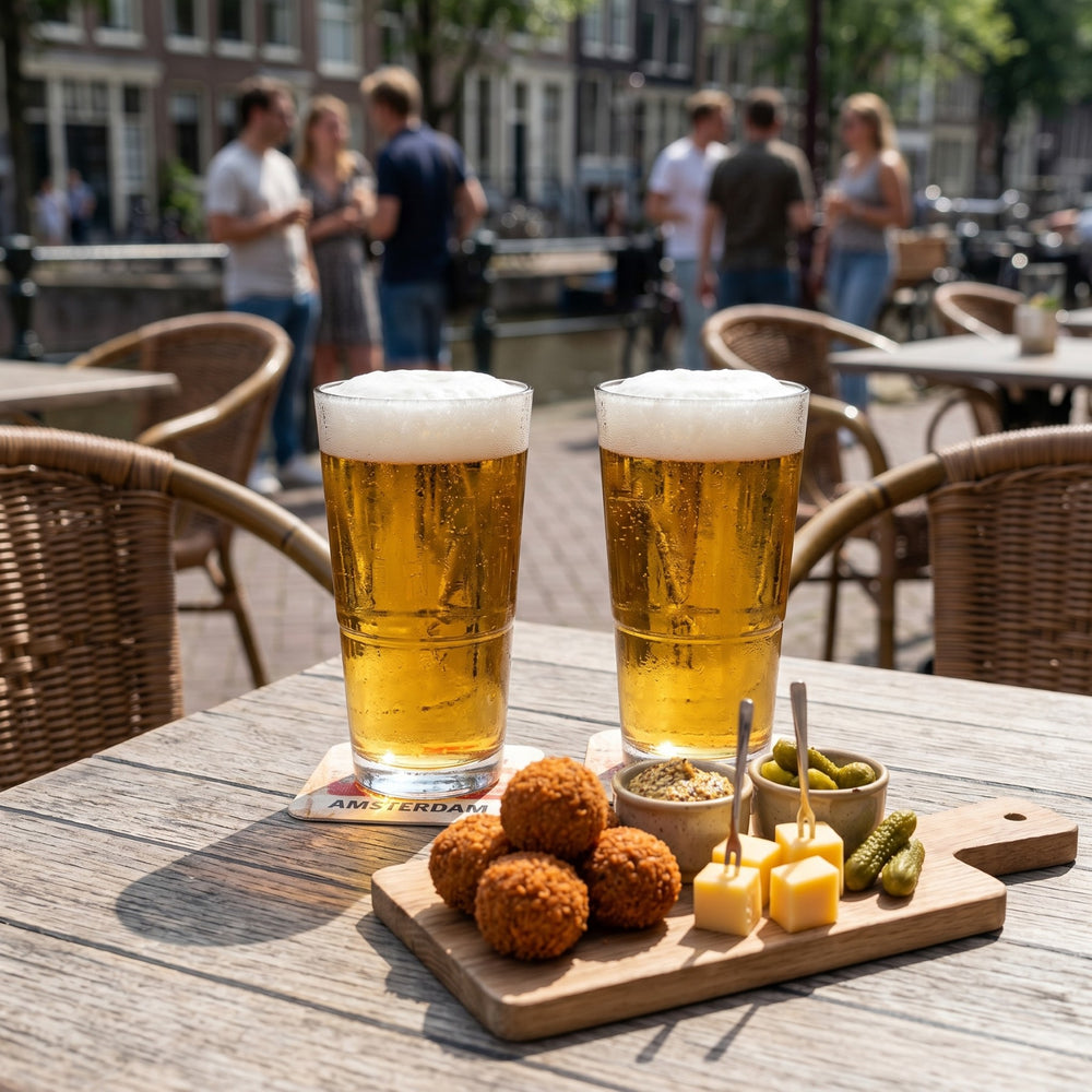 Cookinglife Bierglazen Vaasje / Amsterdammer 340 ml - 6 stuks