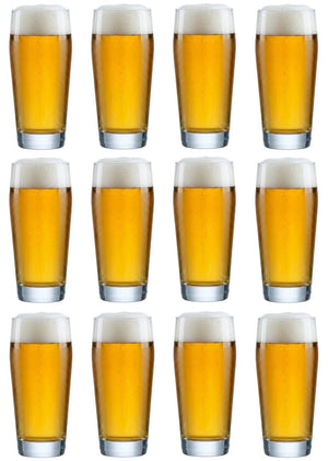 Cookinglife Duitse Bierglazen Willybecher 330 ml - 12 stuks