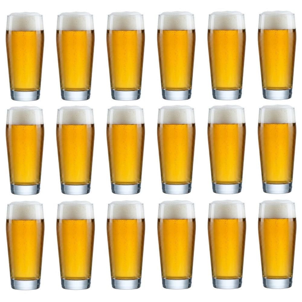 Cookinglife Duitse Bierglazen Willybecher 330 ml - 18 stuks